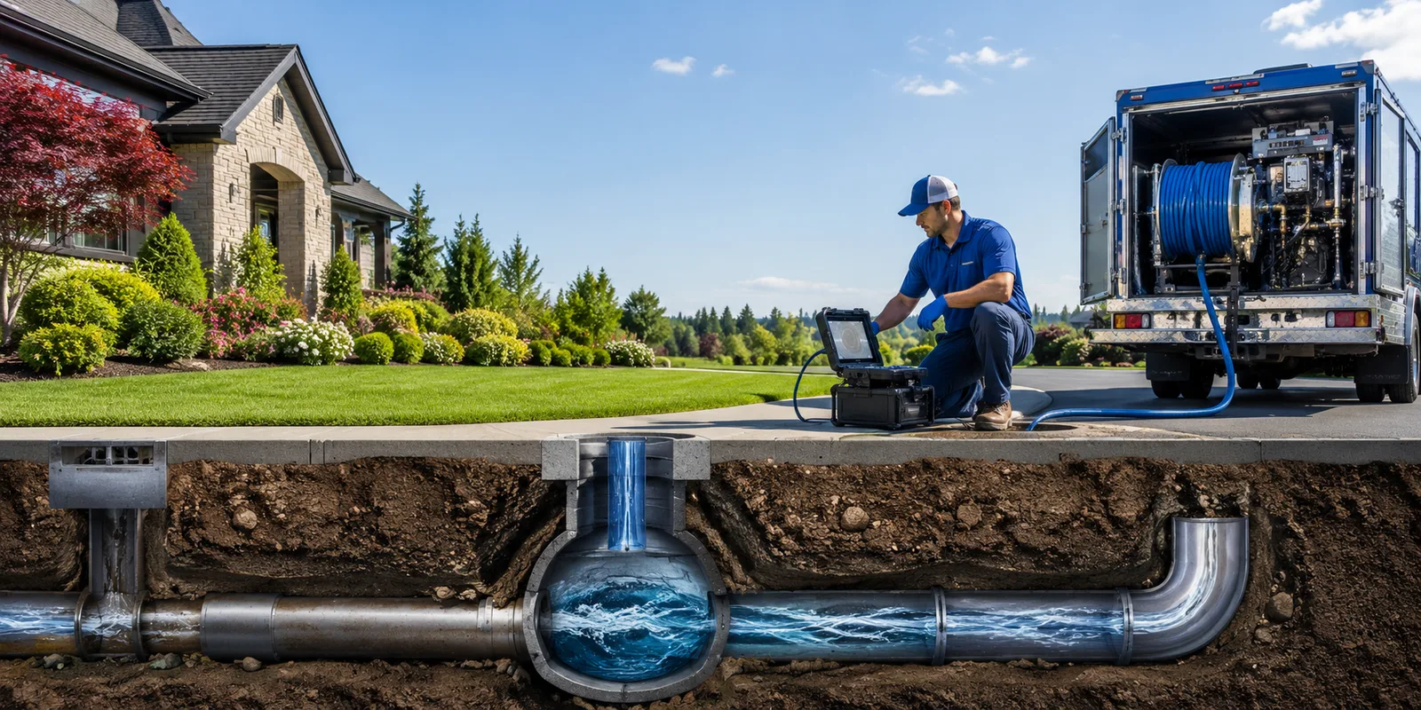 Drainage restoration information for Gas, KS